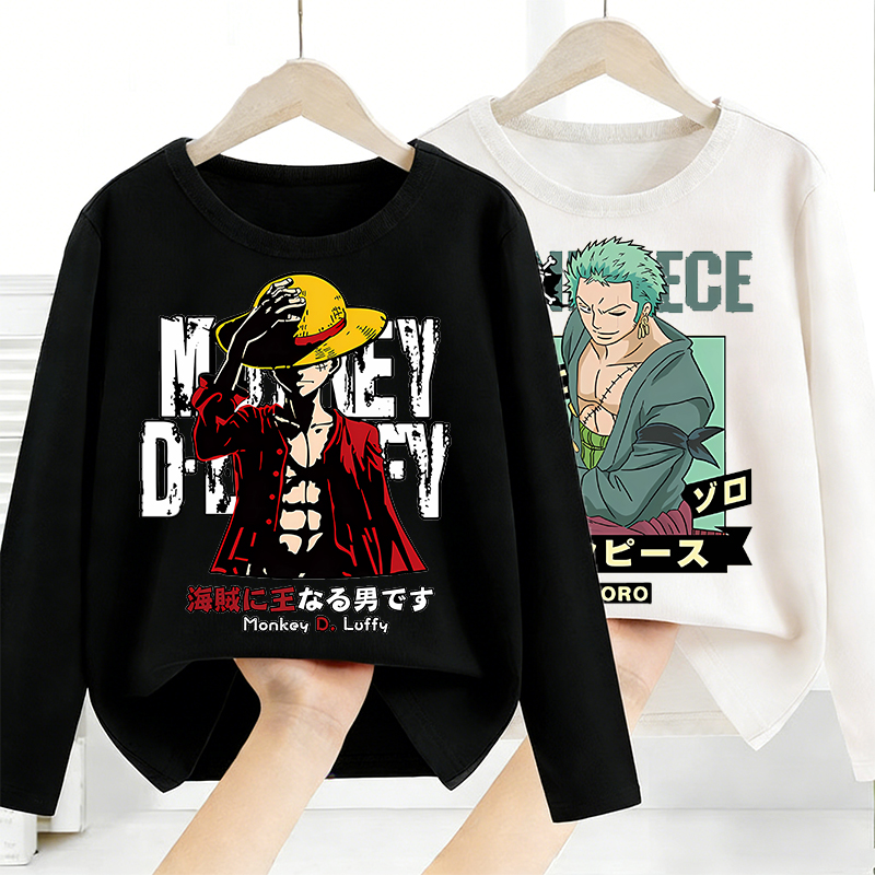 Anime Merchandise Clothes - One Piece Long Sleeves Anime Printed
