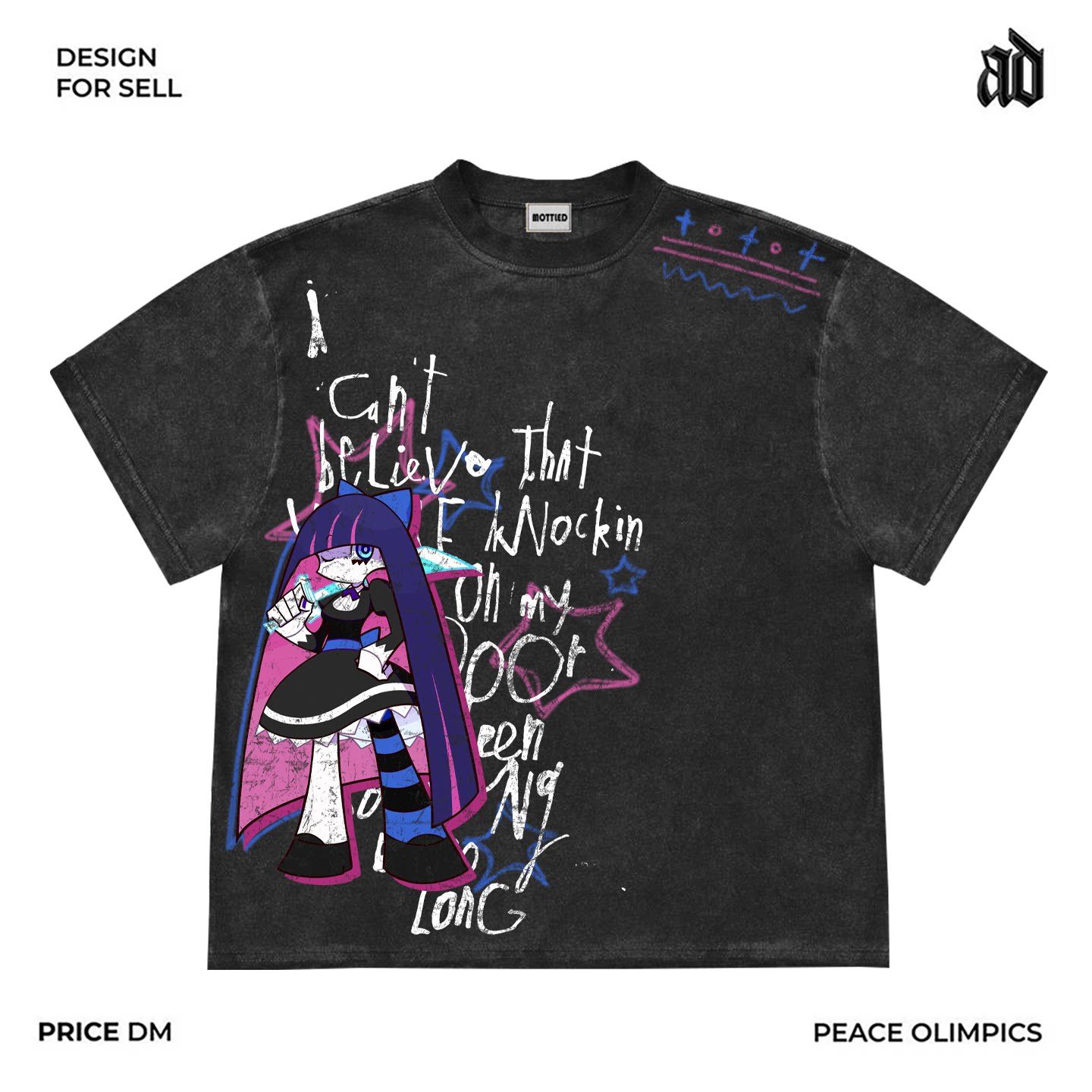 Anime Merchandise Clothes - New ‌‌Panty & Stocking with Garterbelt