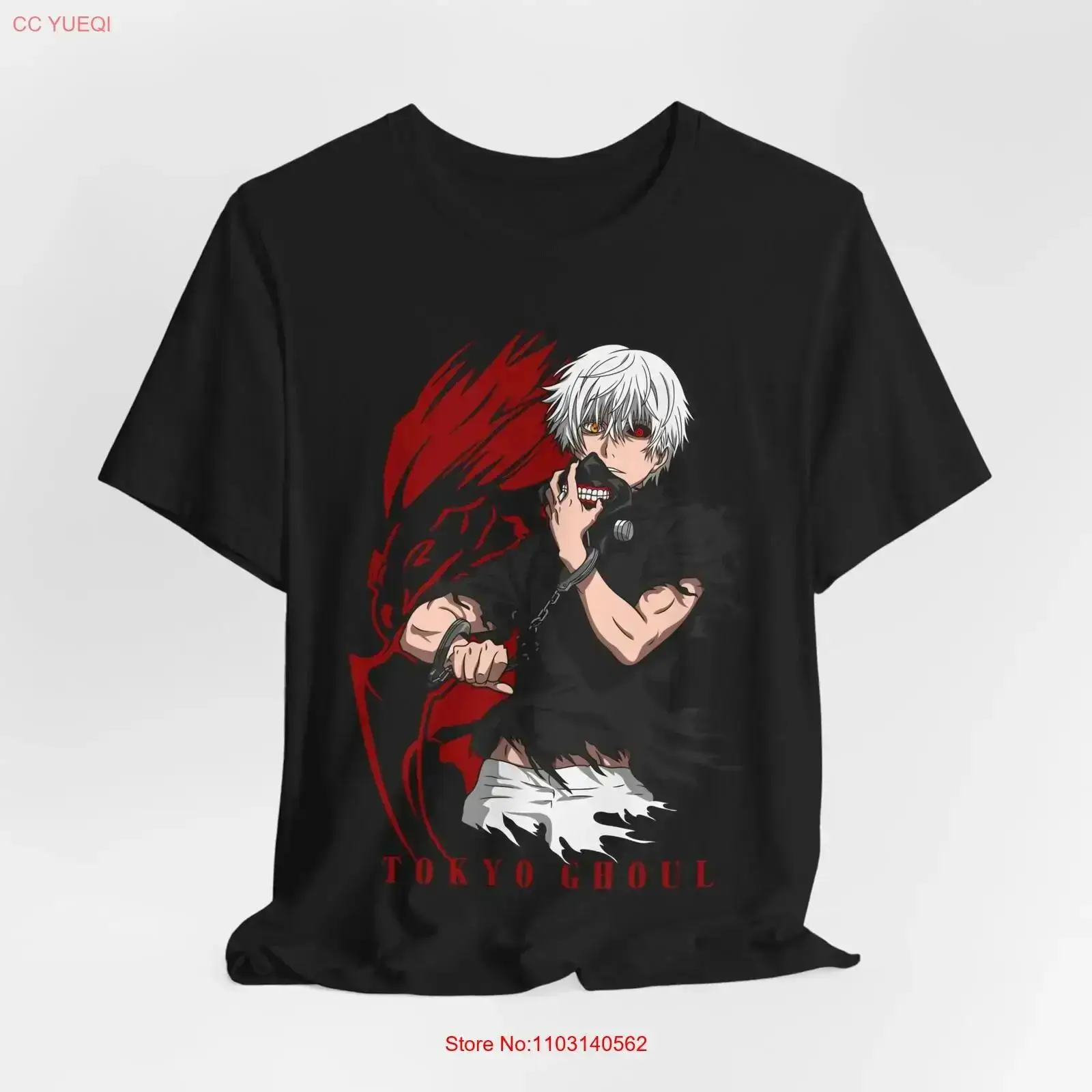 Tokyo Ghoul Anime T Shirt Fan  - Anime Merchandise For Men ulasan dan harga