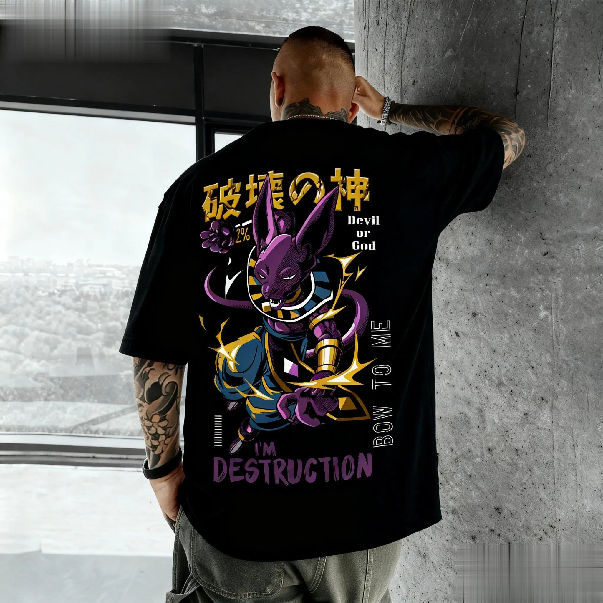 Dragon Ball Beerus Anime Graph - Anime Merchandise For Women ulasan dan harga