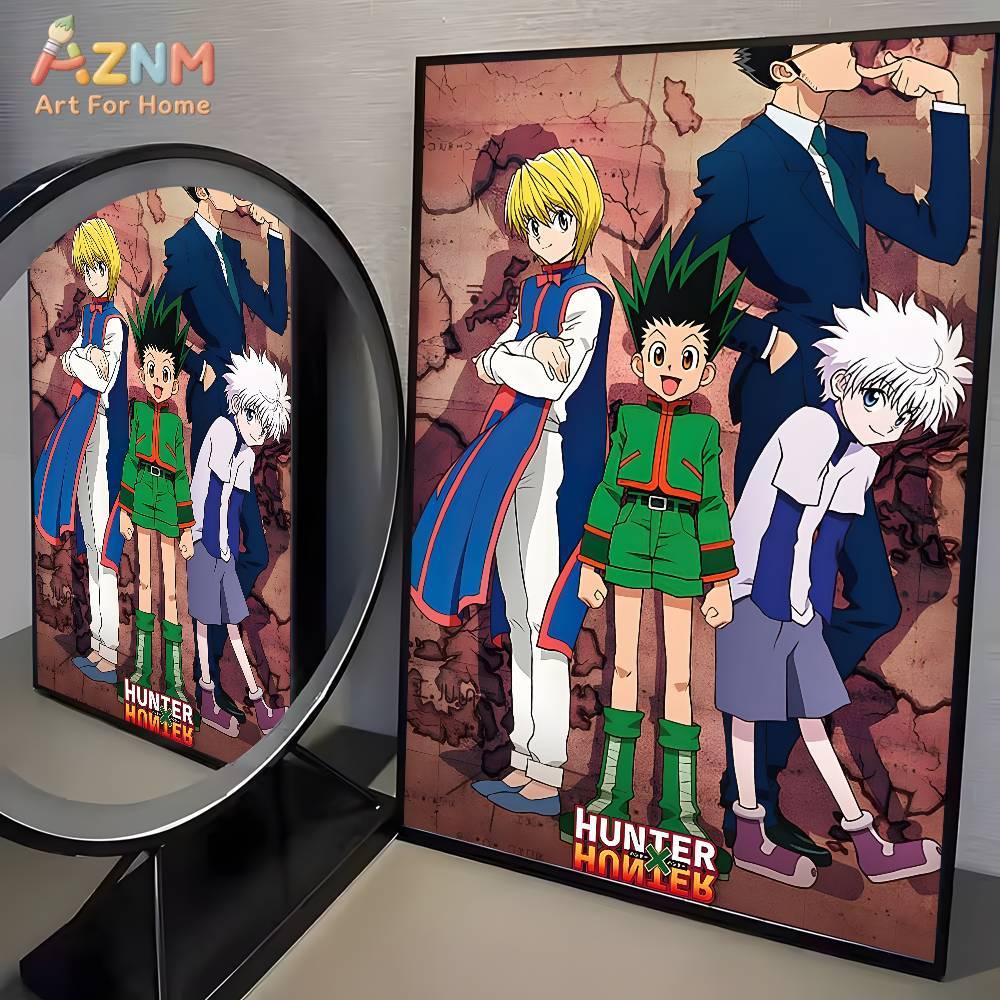 1pc  Hot Anime Hunter X Hunter - Anime Merchandise Posters ulasan dan harga