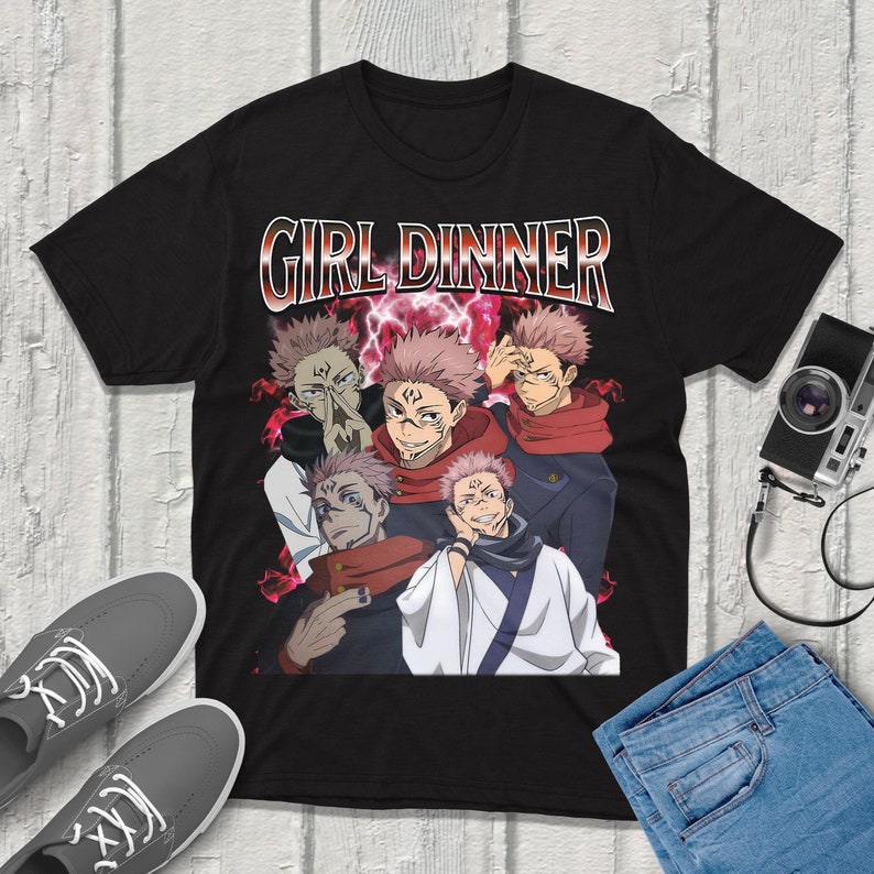 Sukuna Jujutsu-Kaisen T-Shirt  - Anime Merchandise For Men ulasan dan harga