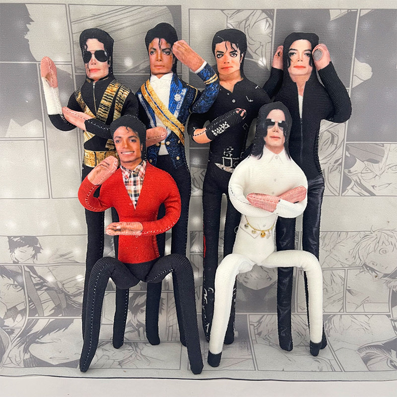 Michael Jackson Movable Joint  - Anime Merchandise Plush Toys ulasan dan harga