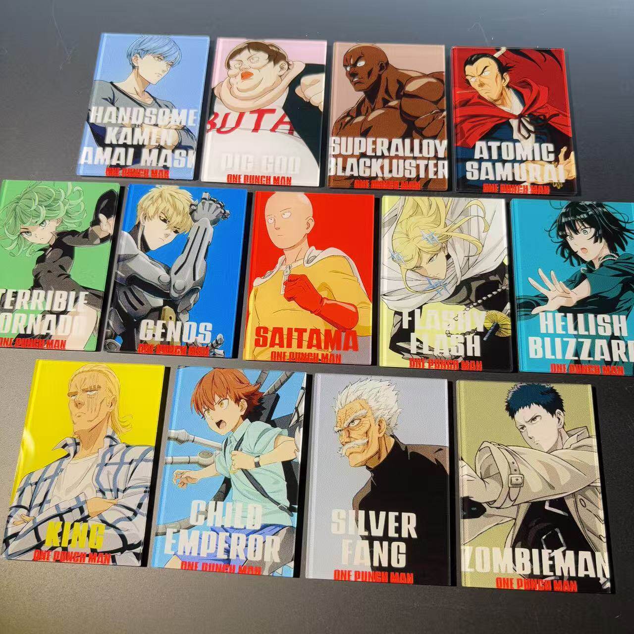 One-Punch Man Acrylic Magnetic - Anime Merchandise For Men ulasan dan harga