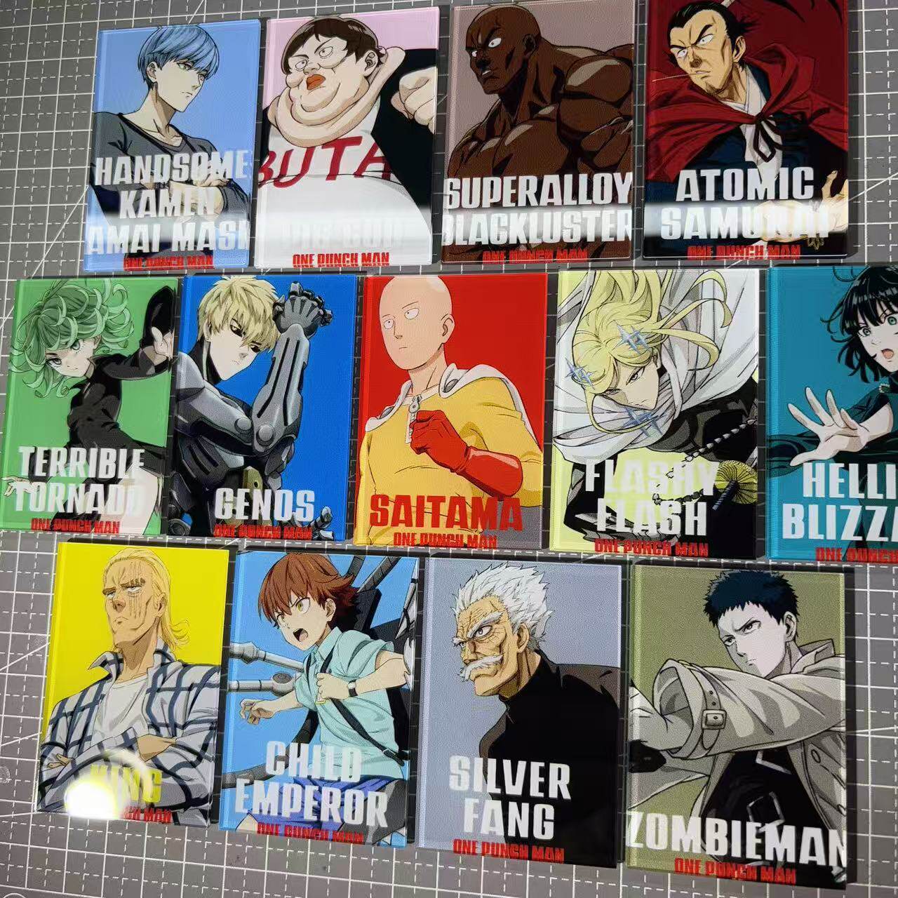 One-Punch Man Acrylic Magnetic - Anime Merchandise For Men ulasan dan harga