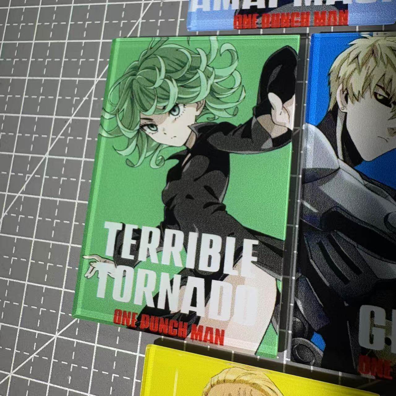 One-Punch Man Acrylic Magnetic - Anime Merchandise For Men ulasan dan harga