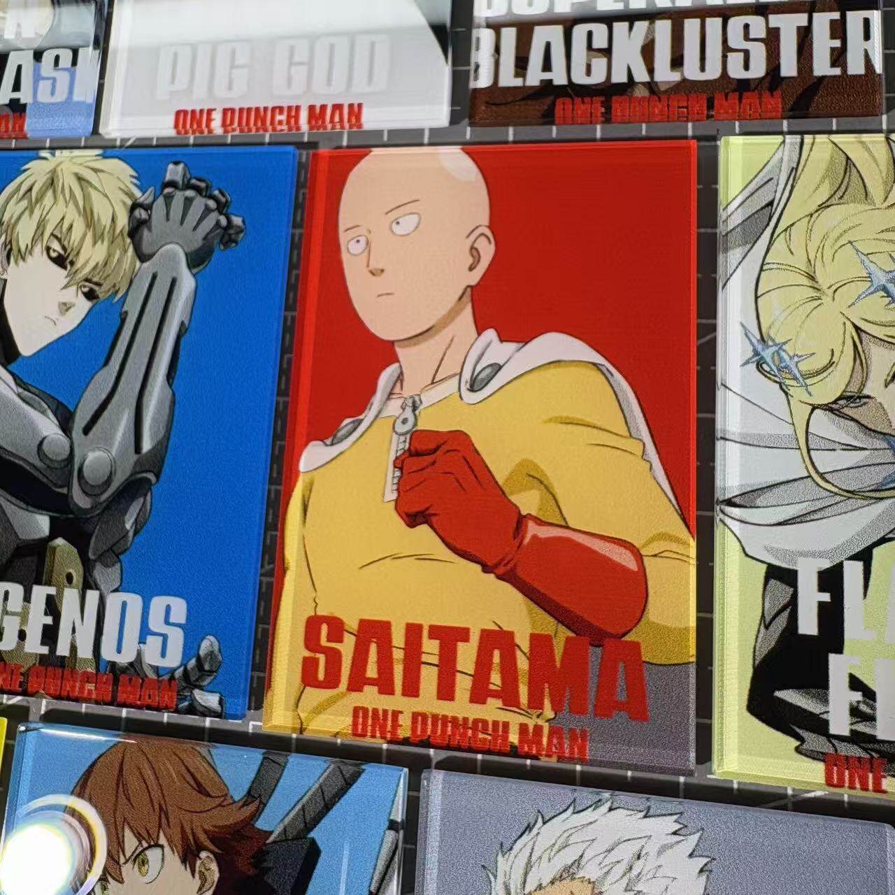 One-Punch Man Acrylic Magnetic - Anime Merchandise For Men ulasan dan harga