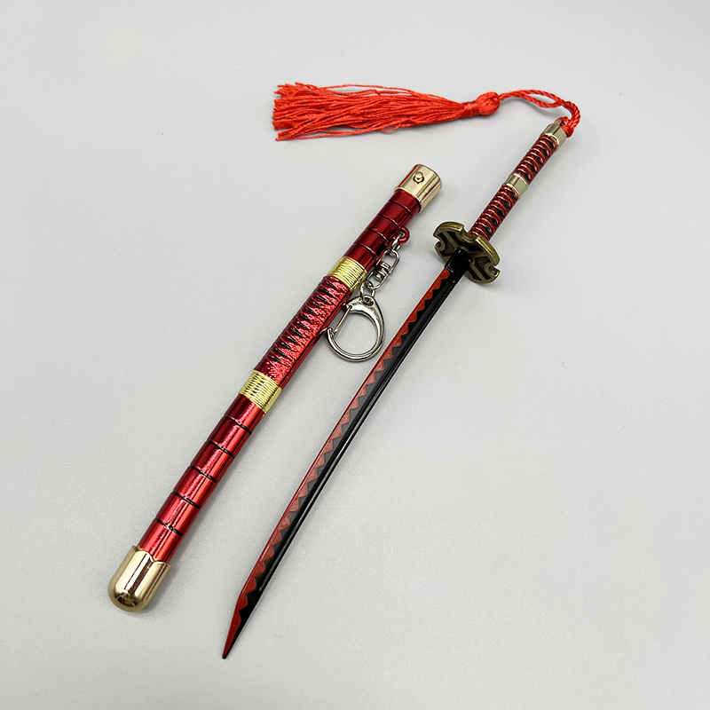 23cm Sandai Kitetsu Roronoa Zo - Anime Merchandise Katana ulasan dan harga