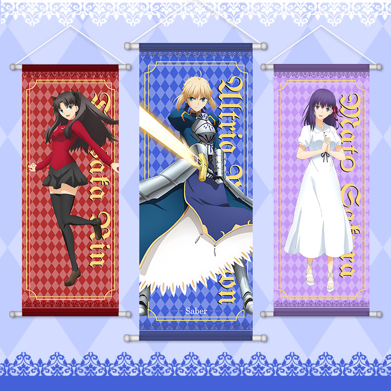 Fate Game Anime Peripheral Han - Anime Merchandise Posters ulasan dan harga