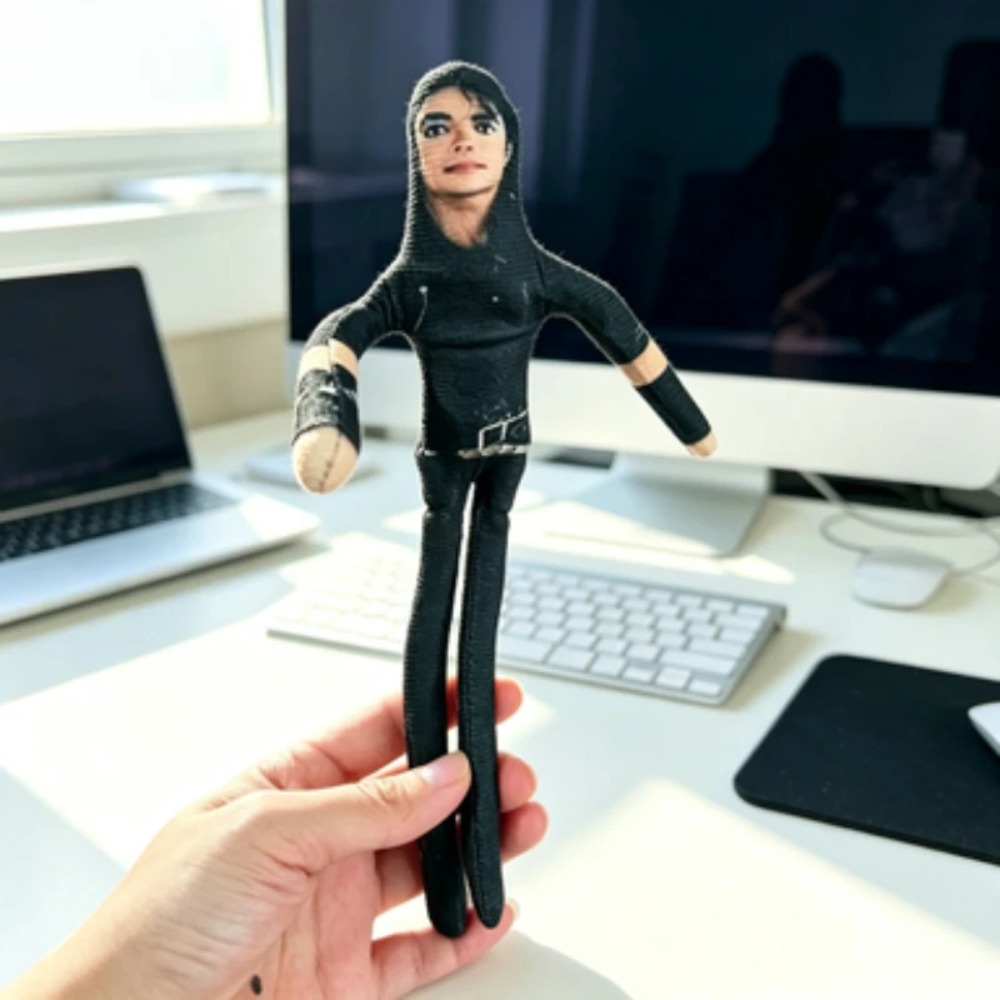 Michael Jackson Movable Joint  - Anime Merchandise Plush Toys ulasan dan harga