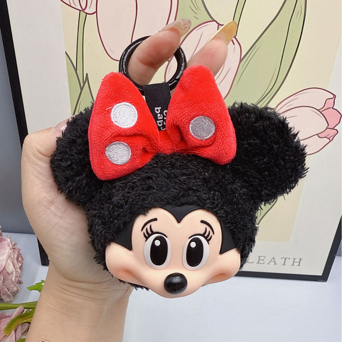 Mickey Minnie Plush Doll Keych - Anime Merchandise Plush Toys ulasan dan harga