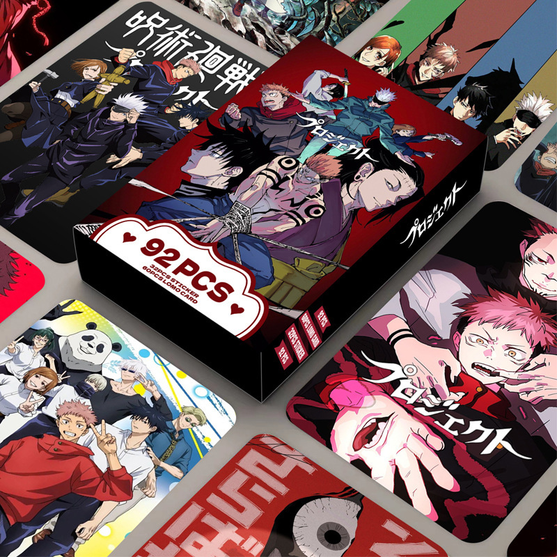 92 Pcs Cards Jujutsu Kaisen Do - Anime Merchandise Bag ulasan dan harga