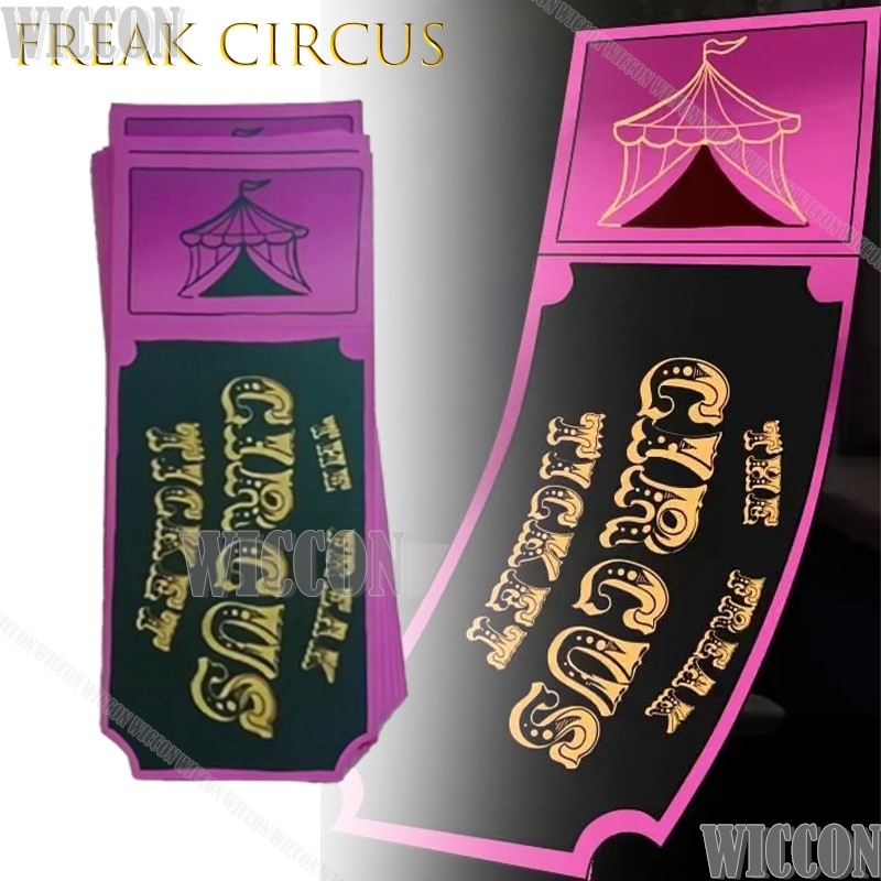 Freak Circus Ticket Card Red G - Anime Merchandise For Women ulasan dan harga