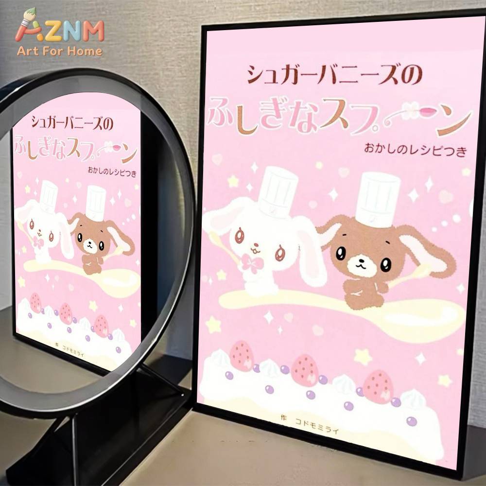 1pc AZMN  Sugarbunnies Anime K - Anime Merchandise Posters ulasan dan harga