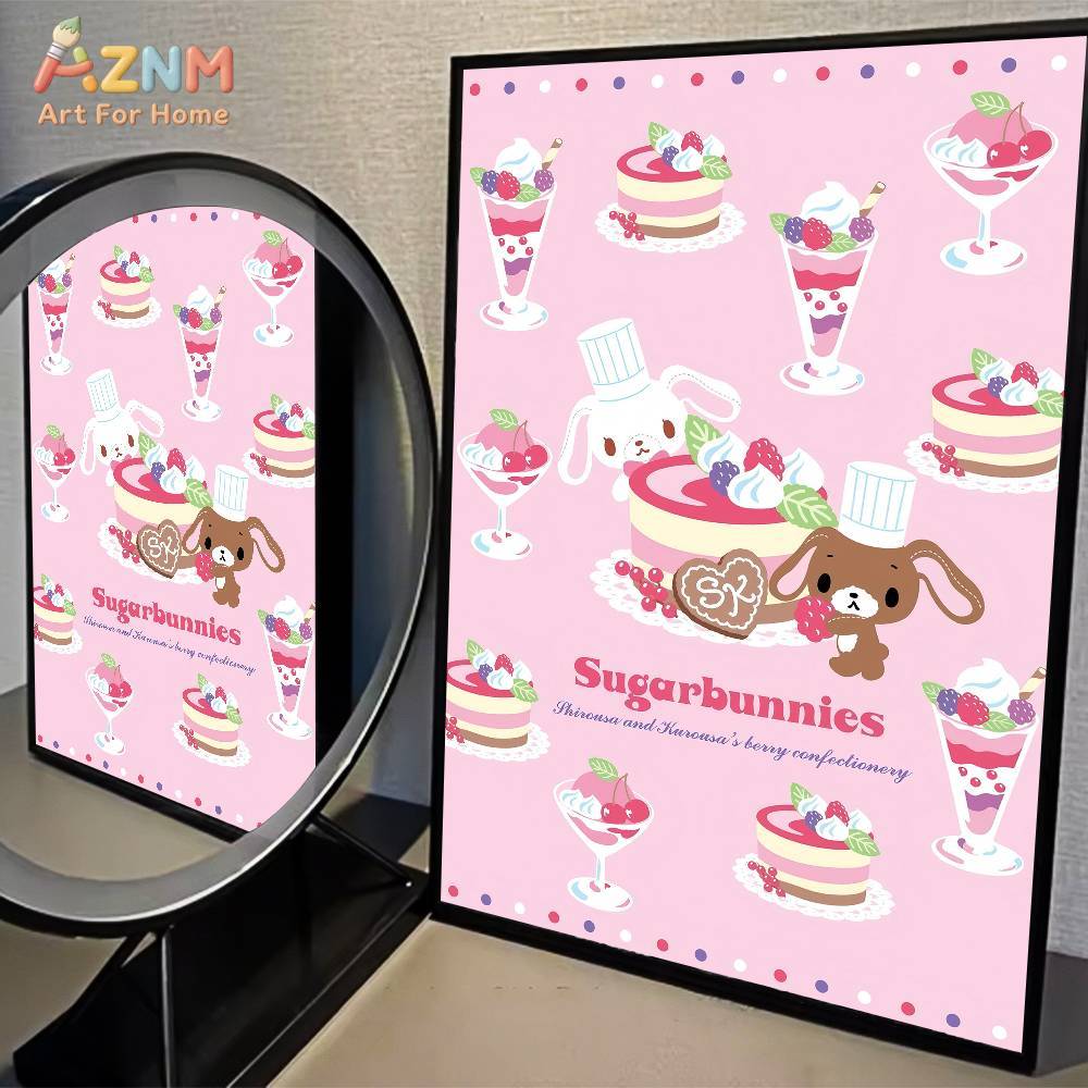 1pc AZMN  Sugarbunnies Anime K - Anime Merchandise Posters ulasan dan harga