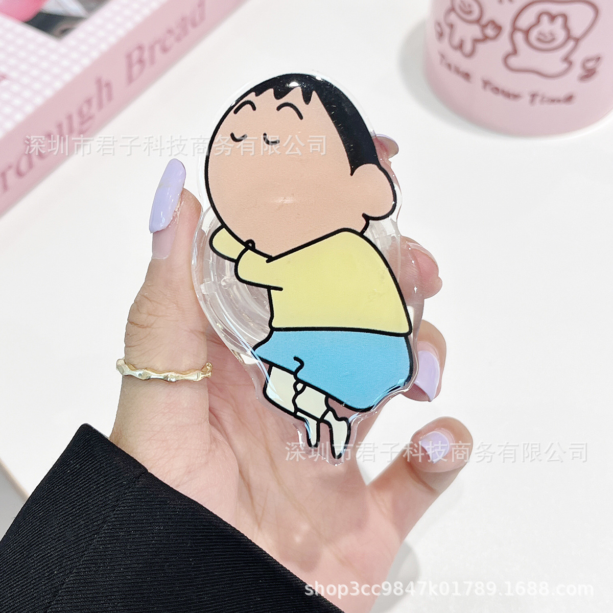 Fun And Cute Cartoon Crayon Sh - Anime Merchandise Bag ulasan dan harga