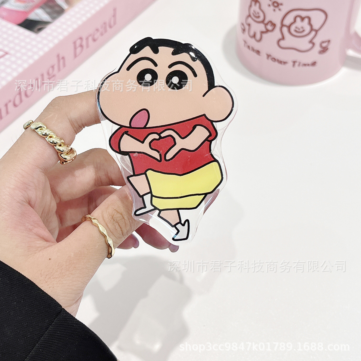 Fun And Cute Cartoon Crayon Sh - Anime Merchandise Bag ulasan dan harga