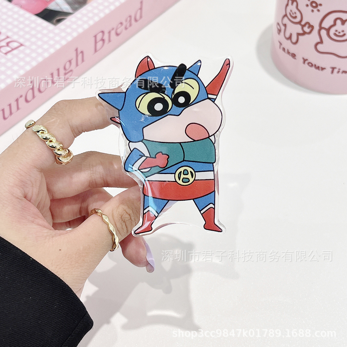 Fun And Cute Cartoon Crayon Sh - Anime Merchandise Bag ulasan dan harga