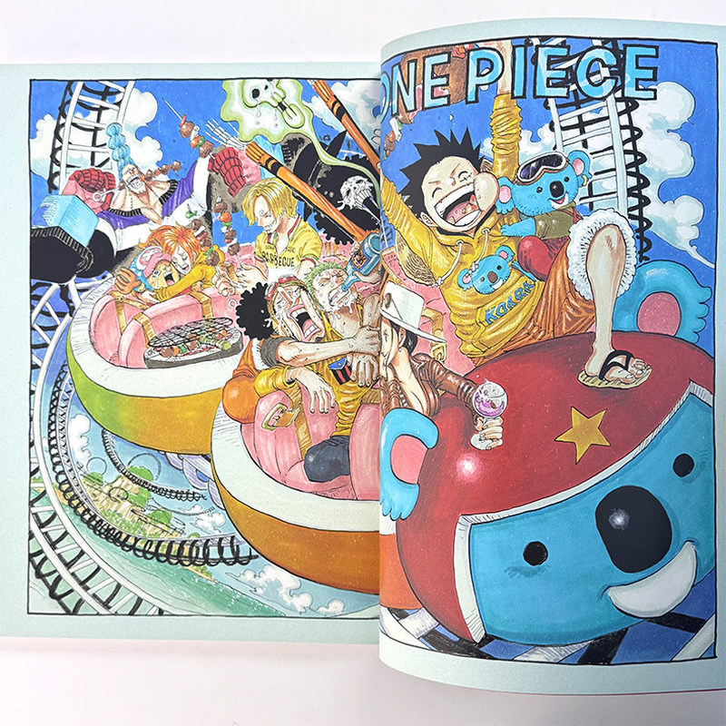 One Piece Illustration Book Co - Art Book Illustration ulasan dan harga