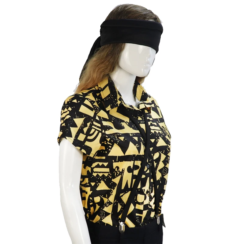 Eleven Yellow Shirt Belts Cosp - Anime Merchandise Clothes ulasan dan harga