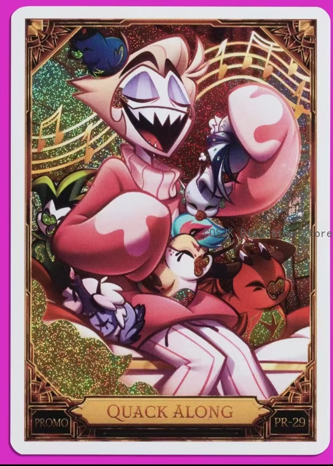 Game Hazbin Hotel Alastor Vox  - Anime Merchandise Posters ulasan dan harga