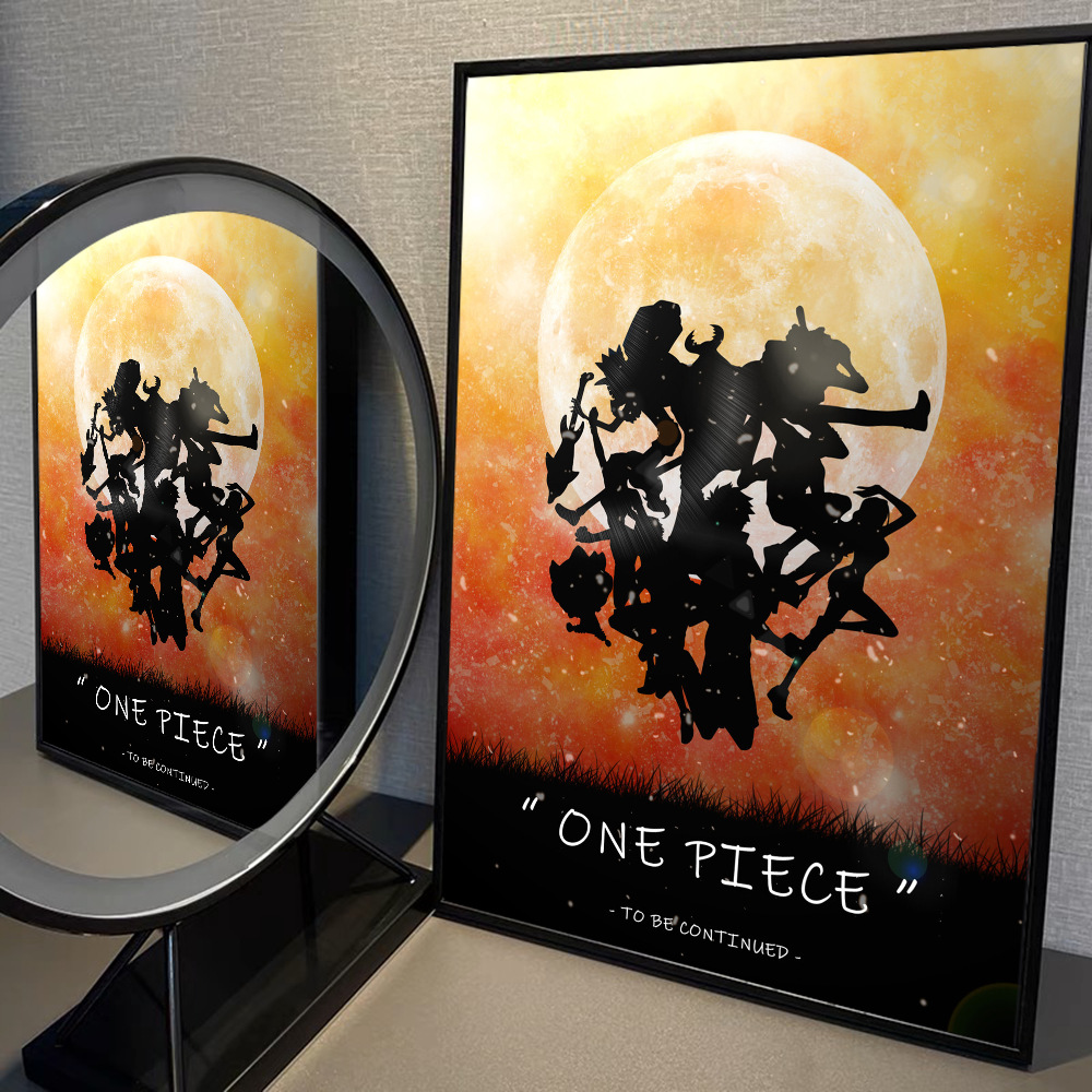 One Piece Anime Canvas Poster  - Anime Merchandise Posters ulasan dan harga