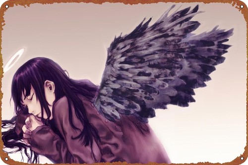 Haibane Renmei Anime Metal Tin - Anime Merchandise Posters ulasan dan harga