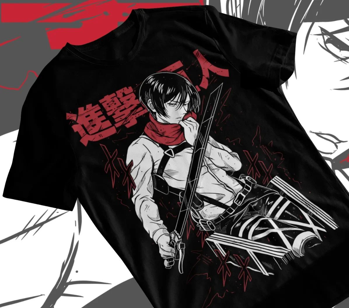 Hot-Blooded Anime Attack on Ti - Anime Merchandise For Women ulasan dan harga