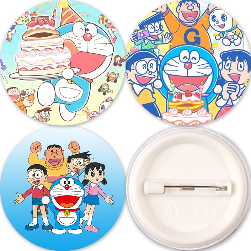 Doraemons Anime Pins Women Men - Anime Merchandise For Men ulasan dan harga