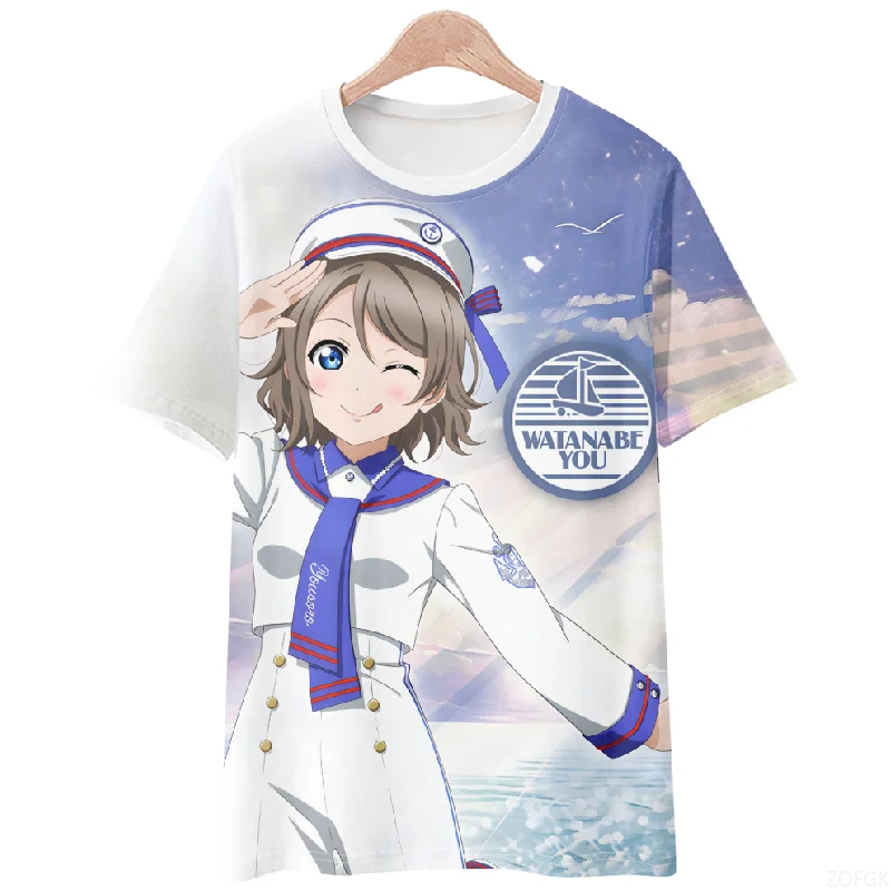 New hot selling summer 3D anim - Anime Merchandise Clothes ulasan dan harga