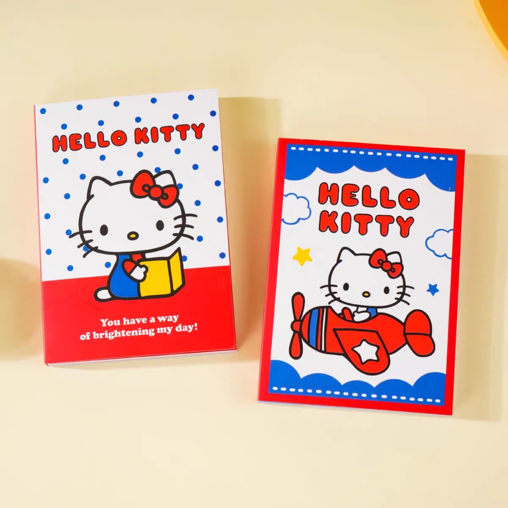 100Pcs Genuine Sanrio Hello Ki - Art Book Illustration ulasan dan harga